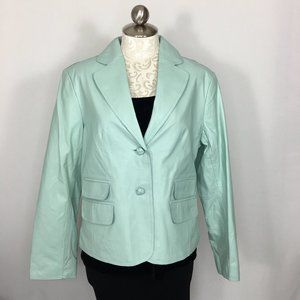 Pamela McCoy leather jacket